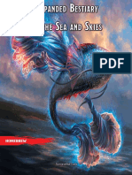 Expanded Bestiary Compendium of The Sea and Skies