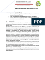 Obtencion de Biopeliculas A Base de Almidon de Yuca