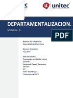 Tarea 6. Departamentalizacion