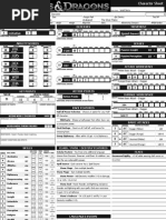 STR CON DEX INT WIS CHA: Initiative Initiative Defenses AC Movement Speed