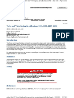 SEBF8034 - Valve and Valve Spring Specifications (1