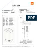 JBL Northridge E90: Technical Manual