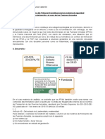 La Jurisprudencia Del Tribunal Constitucional en Materia de Igualdad y No Discriminación - El Caso de Las Fuerzas Armadas