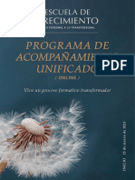 Programa de Acompañamiento Unificado: de Lo Personal A Lo Transpersonal