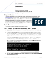 Lab-Observing DNS Resolution