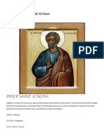 Prier Saint Joseph - Paroisse Saint Joseph Artisan