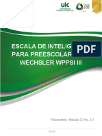 Act 3.1 Sanchez Ramirez Cuadernillo Escala de Inteligencia para Preescolares de Wechsler (WPPSI-III)