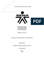 Formulación Del Proyecto de Software. GA1-220501092-AA3-EV02.