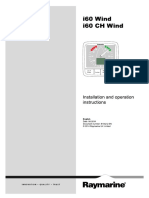 Installation and Operation Instructions - I60 Wind