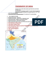 Physiography of India PDF