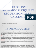 Metabolisme Phosphocalcique