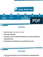 Tipos Texto Dissertativo