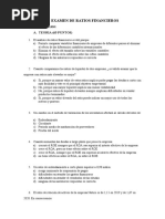 Examen Ratios Financieros