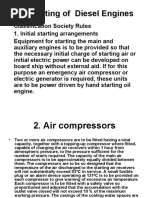 12 Air Starting of Diesel Engines