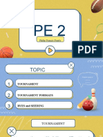 PE 2 Lesson 2 Tournament and Byes