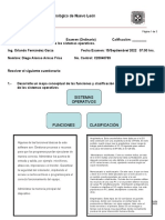 Examen Tema 1 Sistemas Operativos