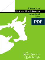 Foot and Mouth Disease in Scotland