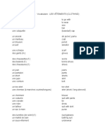 French 2 Leçon 6 B Vocabulaire