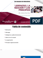 Clase No 1 - Liderazgo - Organizacion y Principios