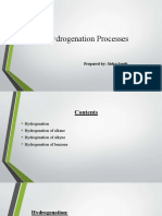 Lecture 12 Hydrogenation and Its Processes