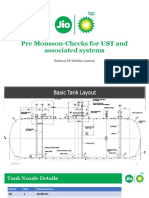 Pre Monsoon UST Check Process