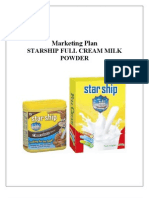 Marketing Plan: Starship Full Cream Milk Powder