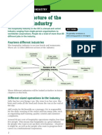 1.1 The Structure of The Hospitality Industry: Fourteen Different Industries