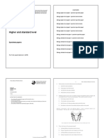 Biology Specimen Papers 2016