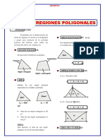 Areas de Las Regiones Poligonales para Tercero de Secundaria