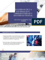 Seguridad de La Informacion, Ciberseguridad y Seguridad - 2015005992