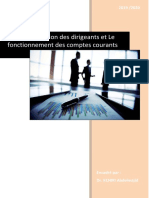 La Rémunération Des Dirigeants Et Le Fonctionnement Des Comptes Courants D'associés