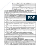 MPMC Model Questions R-20