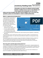 Caring For Your Jejunostomy Feeding Tube - Feb22