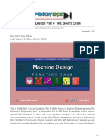 MCQ in Machine Design Part 6 ME Board Exam