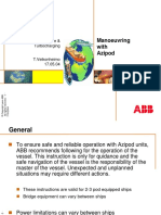 ABB-marine Maneuvering With Azipods