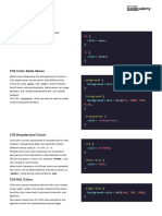 Cheat-Sheet CSS