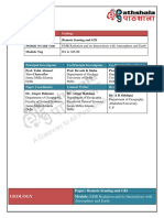 Subject Geology: Paper No and Title Remote Sensing and GIS Module No and Title Module Tag