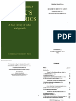 La Teoría Económica de Marx. Una Teoría Dual Del Valor y El Crecimiento