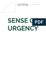 Sense of Urgency