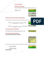 8 Factores de Corrección