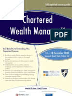 Chartered Wealth Manager