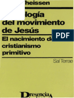 Sociologia Del Movimiento de Jesus