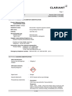 Clariant SDS GLUCOPURE FOAM Australia English