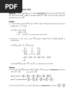 3.3 Conservative Vector Field