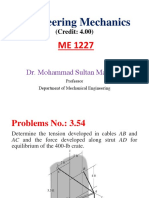 LN 7 & 8 - ME 1227 Engineering Mechanics