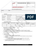 Procedure de Gestion Du Materiel IT