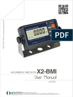 X2 BMI Indicator Manual