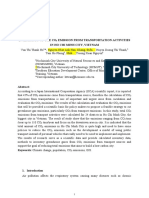 Part 2-Màu Xanh - Manuscript-Evaluation On The Amount of CO2 by Transportation