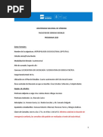 Programa Antropología Sociocultural 2020