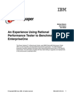 An Experience Using Rational Performance Tester To Benchmark Oracle EnterpriseOnel